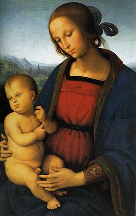 Image illustrative de l'article La Vierge à l'Enfant (Le Pérugin)