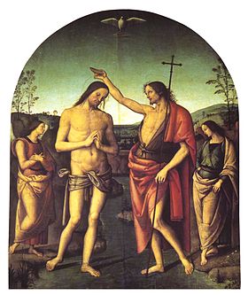 Image illustrative de l'article Le Baptême du Christ (Le Pérugin, Città della Pieve)