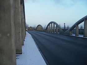 Pont Albert en hiver