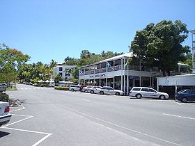 La grand'rue de Port Douglas
