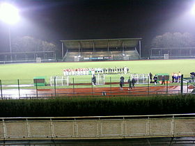 Présentation des équipes lors du match UJA Alfortville-AS Beauvais du 22 janvier 2011