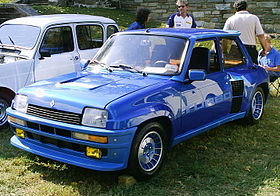 Renault 5 Turbo-RockvilleMDshow2007.jpg