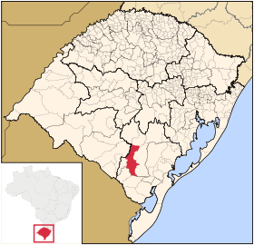 Localisation de Pinheiro Machado sur une carte