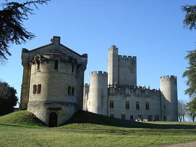 Le château de Roquetaillade et sa chapelle