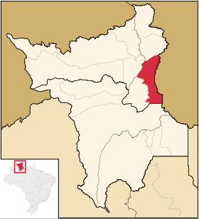 Localisation de Bonfim sur une carte