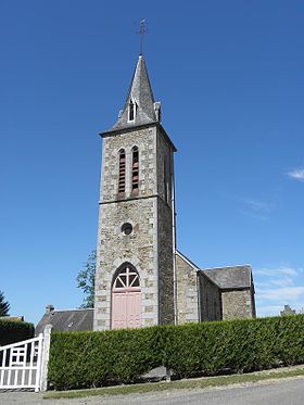 L'église paroissiale de Saint-Brice.