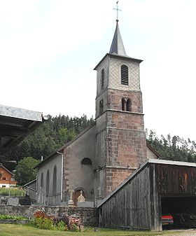 L'église á Saint-Jean-du-Marché