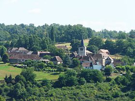 Le bourg de Saint-Paul-la-Roche