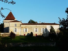 Le château de la Vergne à Saint-Sulpice-de-Mareuil