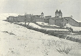 Le monastère dans les années 1900.