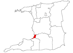 Localisation de San Fernando (Trinité-et-Tobago)