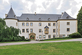 Le château, siège du Centre virtuel de la connaissance sur l'Europe (CVCE)