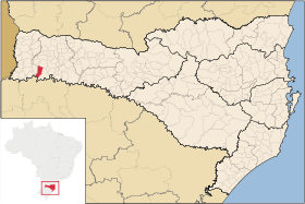 Localisation de Caibi sur une carte