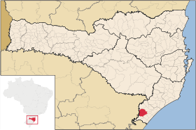 Localisation de Jacinto Machado sur une carte