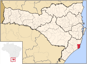 Localisation de Laguna sur une carte