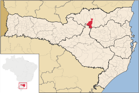 Localisation de Monte Castelo sur une carte