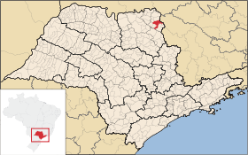 Localisation de Franca sur une carte