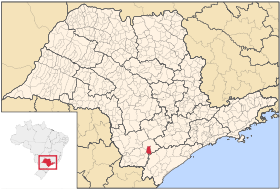 Localisation de Ribeirão Grande sur une carte
