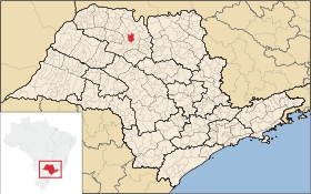 Localisation de São José do Rio Preto sur une carte