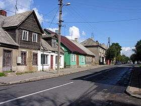 Rue Vytautas à Seda