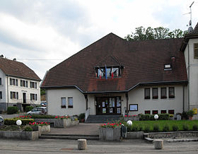 La mairie de Seppois-le-Haut