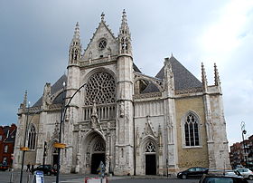 Façade de l'église Saint-Éloi