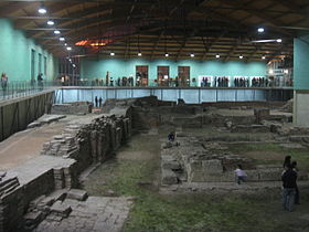Les ruines du palais impérial de Sirmium