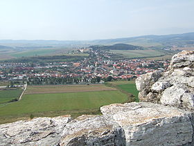 Vue depuis le château de Spiš