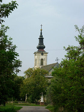 L'église orthodoxe serbe de Srpski Itebej