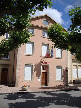 Saint-Julien-en-Saint-Alban, mairie