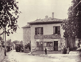 Saint-Vincent-de-Mercuze en 1900