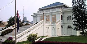 Le palais du Sultan à Johor Bahru