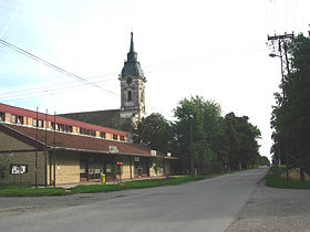L'église orthodoxe de Tomaševac