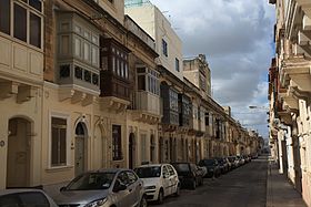 Une rue de Tarxien