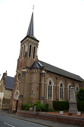 L'église et le monument-aux-morts
