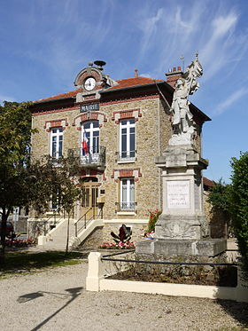 Mairie et monument aux morts