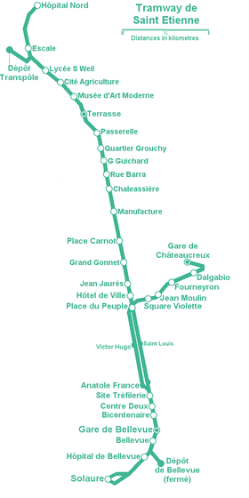Image illustrative de l'article Tramway de Saint-Étienne