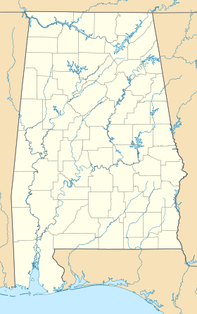 (Voir situation sur carte : Alabama)