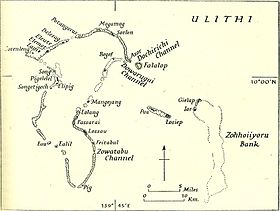 Carte d'Ulithi.