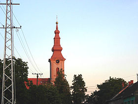 L'église orthodoxe roumaine de Vovodinci