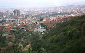 Vue générale de Vranje