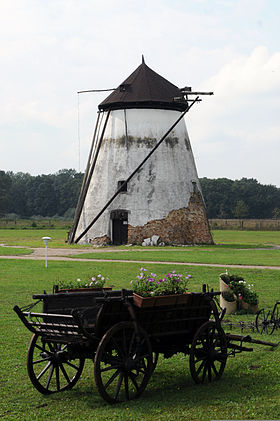 Moulin à vent à Karađorđevo