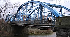 Pont sur l'Odra à Wrocław, en Pologne