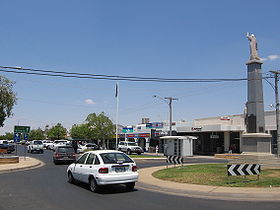 La grand rue de Yarrawonga
