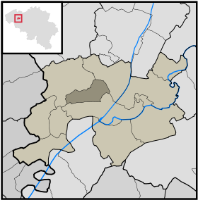 La localité de Zeveren dans la communede Deinze.