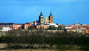 Astorga et sa cathédrale Santa Maria