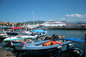 Le port d'Ajaccio.