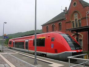  Un VT 641 à Gräfenroda (Thuringe)