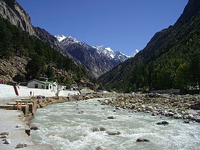 La Bâghiratî près de Gangotrî
