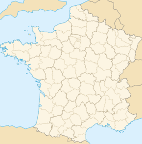 Carte de localisation de Chaumont-en-Vexin